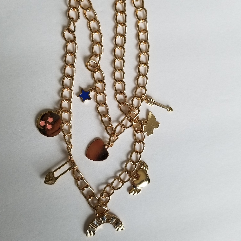 Heart Charm Necklace.